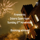 Book here for StJ Fireworks